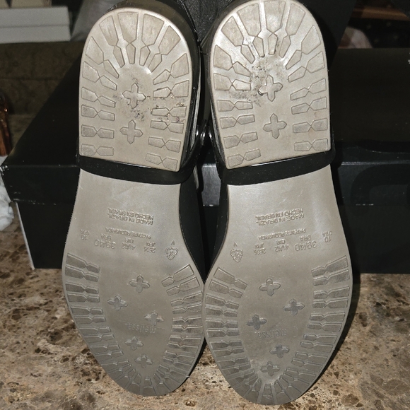 MELISSA RUBBER 2 IN ONE Black and green RUBBER Riding Boots - Picture 6 of 8